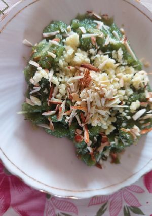 A picture of Lauky ka halwa.