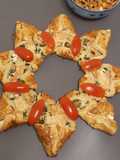 Stella al salmone ricotta e rucola