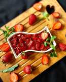 🌸مربای توت فرنگی رژیمی🌸