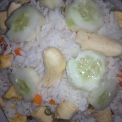 A picture of Left over rice.