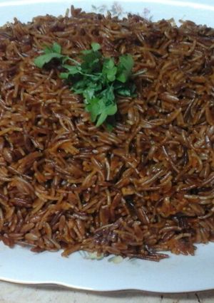صورة لوصفة ارز الطباخ