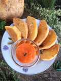 Sweet Potato Wedges (bumbu kari)