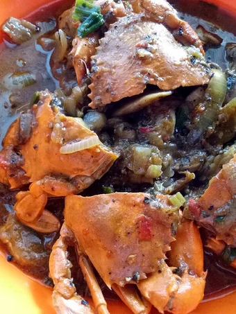 Cara Mudah Membikin Resep Kepiting jamur saos lada hitam yang Sempurna Anti Ribet, Bisa Manjain Lidah