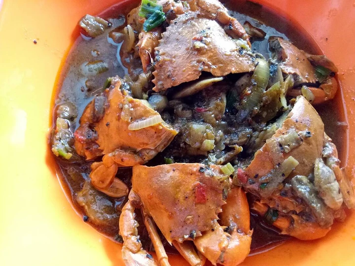 Cara Mudah Membikin Resep Kepiting jamur saos lada hitam yang Sempurna Anti Ribet, Bisa Manjain Lidah