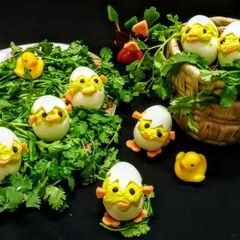 Deviled Egg Chicks A picture of Deviled Egg Chicks.
