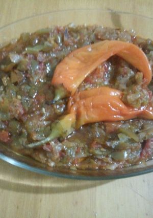 صورة لوصفة شكشوكة صيفية 😋 تركيه 🇲🇦