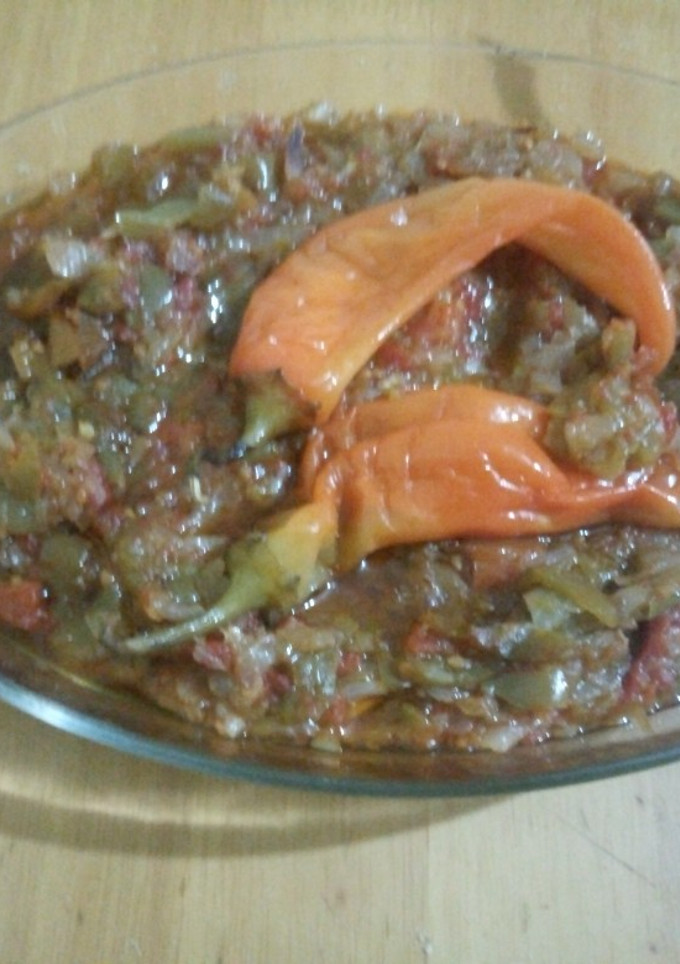 صورة لوصفة شكشوكة صيفية 😋 تركيه 🇲🇦