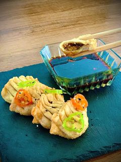 Une photo de Veggies Raviolis Frits