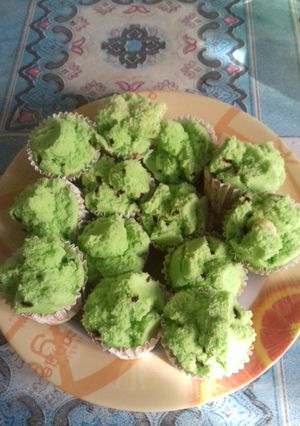 Foto resep Bolu kukus pandan