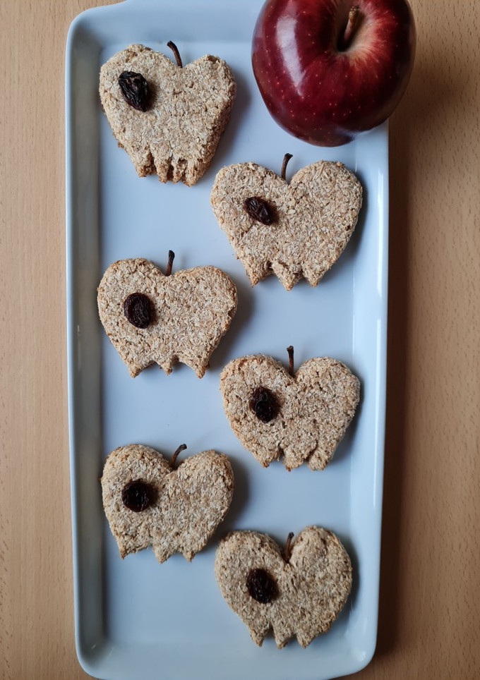 Una foto de Manzanitas de avena (sin azúcares agregados) 🍎🍏