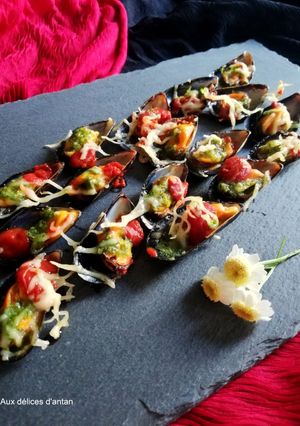 Une photo de Moules farcies façon Léon