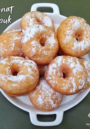 Foto resep Donat Empuk tabur Gula Halus