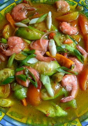 Foto resep Gulai Gambas/Oyong Udang