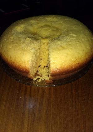 Una foto de Bizcochuelo sabor naranja