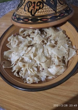 Une photo de Pâte de chakhchoukha de Biskra