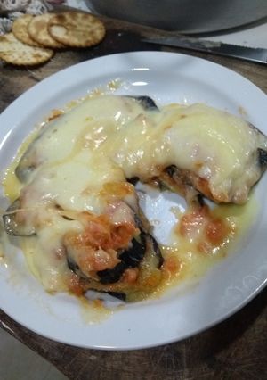 Una foto de Pasticcio de berenjenas