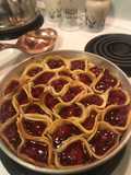 Pull apart cherry pie