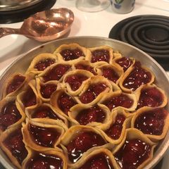 A picture of Pull apart cherry pie.
