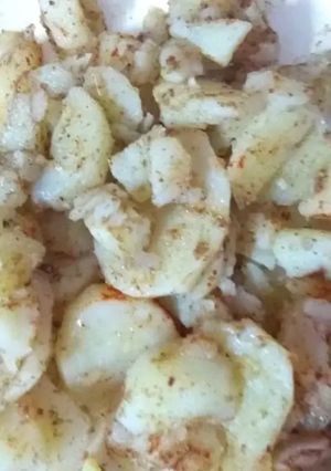 A picture of Aloo chat.