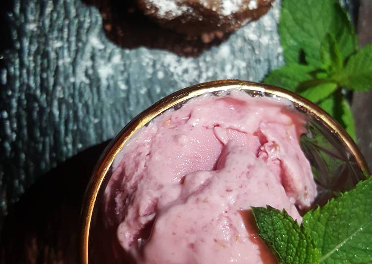 Les Meilleures Recettes de Glace à la framboise