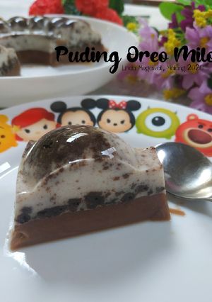 Foto resep Puding Oreo Milo