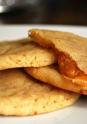 A picture of Apple Cider Caramel Cookies.