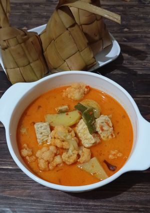Foto resep Sayur ketupat