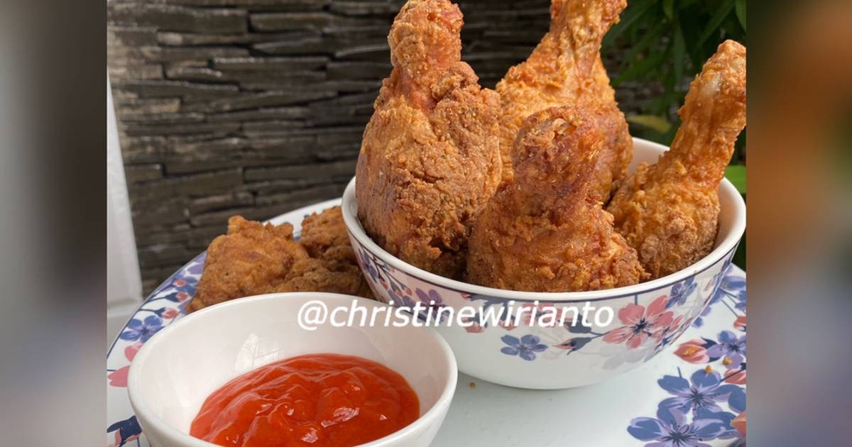 Resep Ayam Goreng Renyah Oleh Christine Wirianto Cookpad