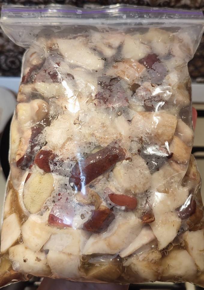 Білі гриби в заморозку🍄🟫