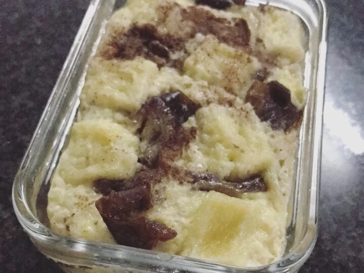Langkah Mudah untuk Menyiapkan Resep Apple Bread Pudding (Mpasi 10m+) yang Bisa Manjain Lidah Anti Ribet, Bisa Manjain Lidah