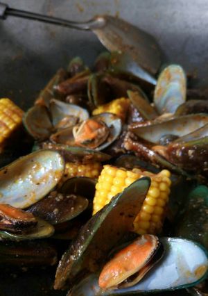 Foto resep Kerang hijau lada hitam Ala "Saya" 😍
