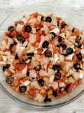 Esqueixada de bacalao