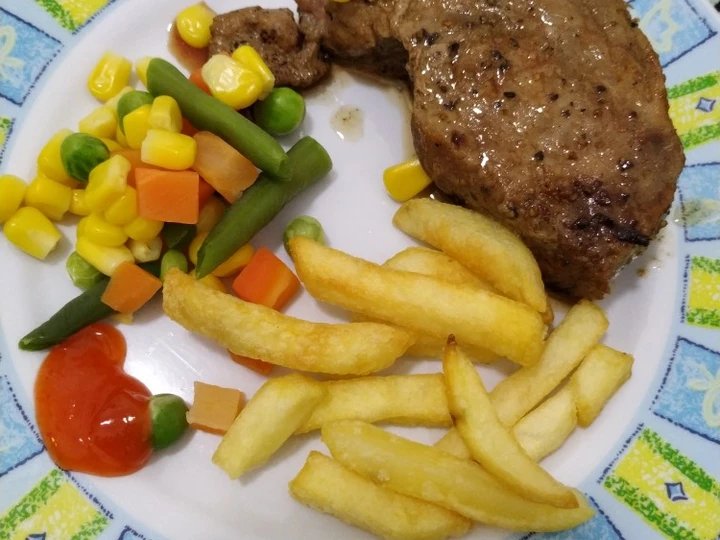 Langkah Mudah untuk Menyiapkan Resep Steak Wagyu Eksperimen, eh enaak :D yang Sempurna Anti Ribet, Mantap Sekali