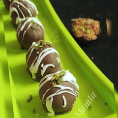 A picture of Carrot chocolate truffles.
