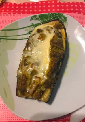 Una foto de Berenjenas rellenas