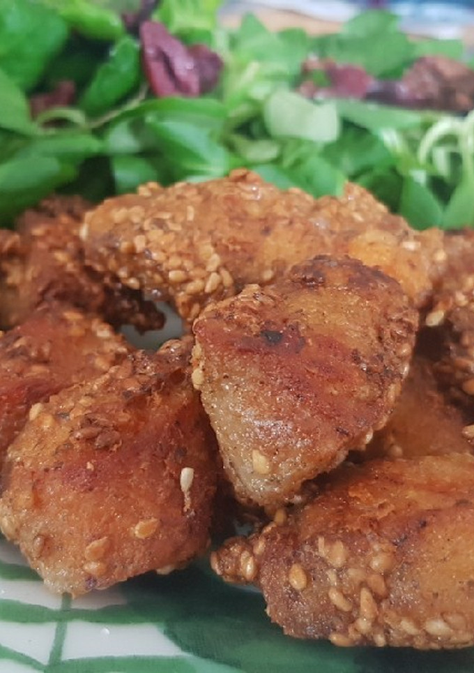 Una foto de Perca en adobo express