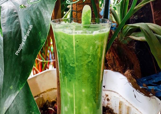 Resep Smoothie Sayuran Hijau yang Menggugah Selera