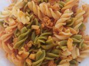 Una foto de espagueti fusilli