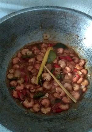 Foto resep Udang asam manis blackpaper