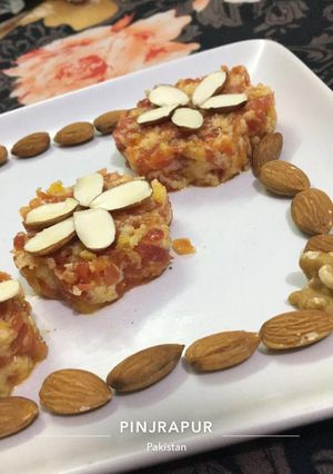 A picture of Gajar kaa halwa.