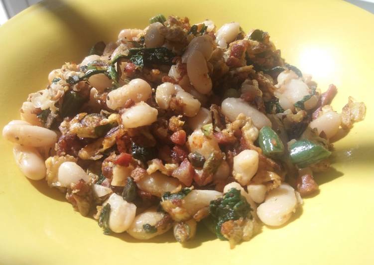 Revuelto de habichuelas