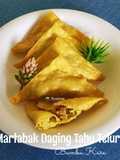 Martabak Daging Tahu Telur Bumbu Kare
