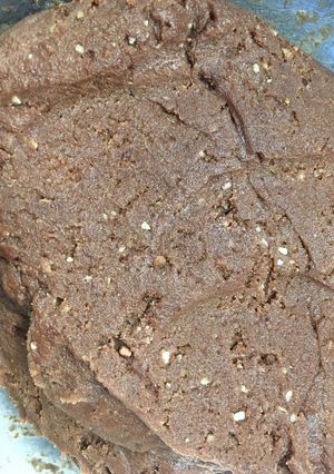 Une photo de Pâte sablé cacao noisettes