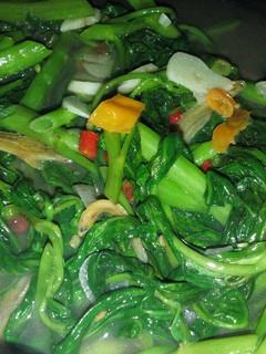 Foto resep Oseng kangkung teri