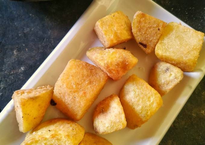 Resep Potato wedges tepung bumbu Anti Gagal