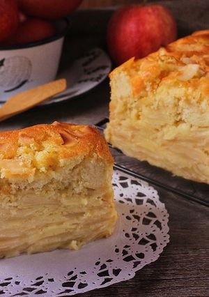 隱形蘋果蛋糕「免泡打粉」 的食譜成品照片