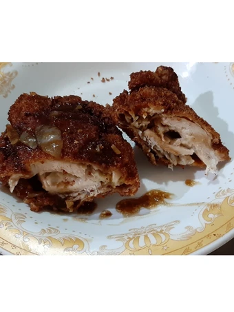 Cara Mudah Membuat Resep Chiken Katsu Mozarella with Teriyaki Sauce yang Bikin Ngiler Anti Ribet, Lezat