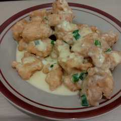 Ayam Tepung Saus Telur Asin রেসিপির প্রধান ছবি