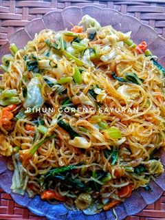 Foto resep Bihun goreng sayur