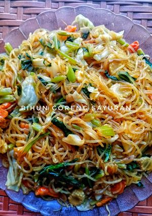 Foto resep Bihun goreng sayur